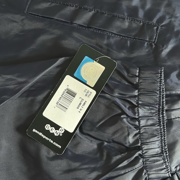 NWT [Gen2] Illinois Fighting Illini NCAA Button-Up Coaches Jacket Youth L 14/16 - Picture 7 of 10